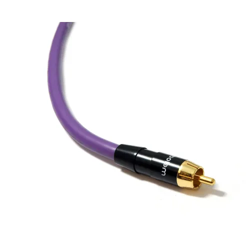Melodika Purple Subwoofer cable RCA-RCA lenght 3m (MDSW30)
