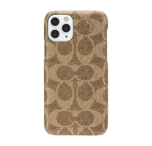 Coach Slim Wrap Case for Apple iPhone 11 Pro - Signature C Khaki (CIPH-016-SCKHK)