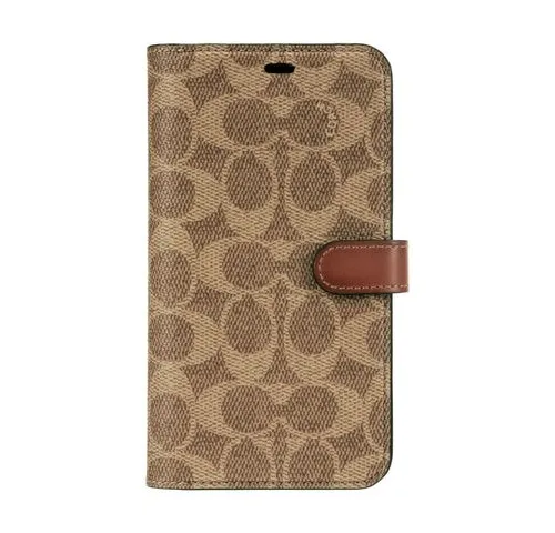 Coach Folio Case for iPhone 11 Pro - Signature C Khaki (CIPH-019-SCKHK)