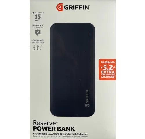 Griffin  Powerbank GP-148 16,000 m/Ah (GP-148-BLK)