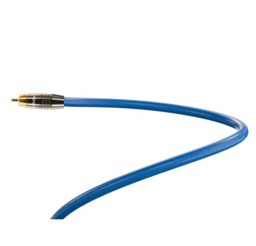 Melodika Sky Blue SBCX15 Coaxial cable RCA-RCA, length 1,5m (SBCX15)