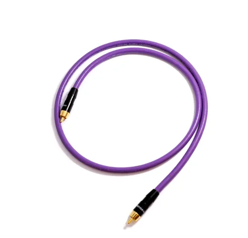 Melodika Purple Coaxial cable RCA-RCA, length 1,0m (MDCX10)