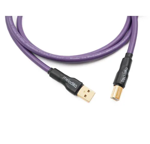 Melodika Purple USB 2.0 cable type A/B, lenght 1,5m (MDUAB15)