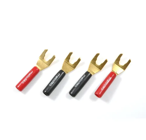 Melodika Melodika speaker cable fork 4mm- 4pcs (MDSPA4)