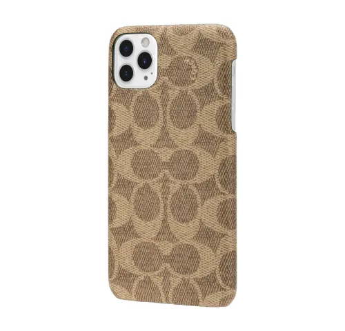 Coach Slim Wrap Case for Apple iPhone 11 Pro Max - Signature C Khaki (CIPH-018-SCKHK)