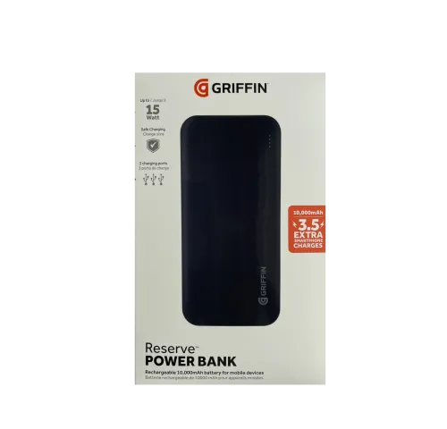 Griffin Powerbank GP-147 10,000 m/Ah (GP-147-BLK)