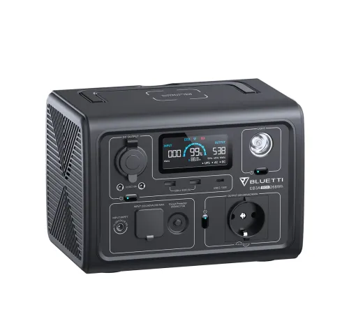 BLUETTI EB3A Portable Power Station | 600W 268Wh (EB3A)