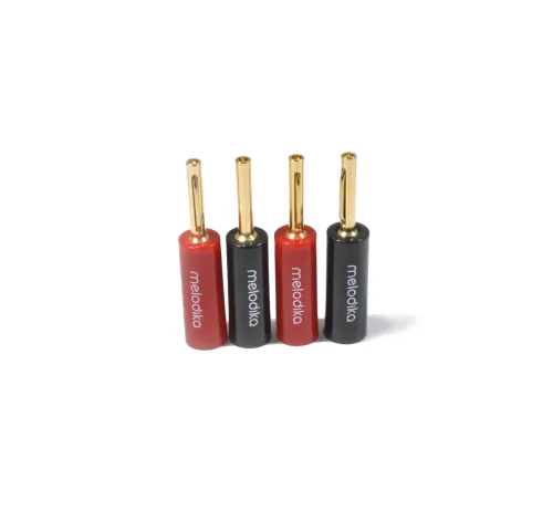 Melodika Bannana plugs - set of 4 pcs (MDBAN4)