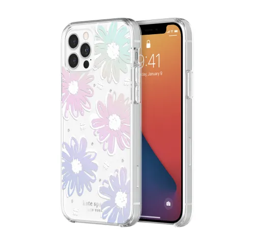 Kate Spade New York Protective Hardshell Case for iPhone 12 & 12 Pro (KSIPH-153-DSYIR)