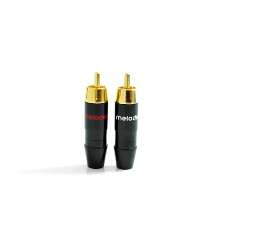 Melodika Melodika RCA plugs for 6mm cable- 2 pcs (MDRCA2)