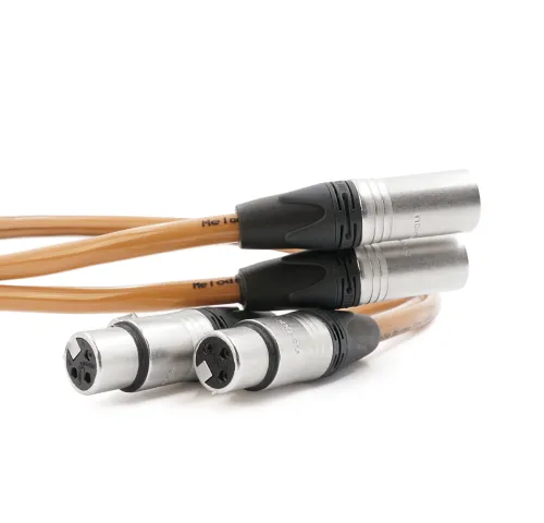 Melodika Brown Sugar Interconnect cable 2x XLR - 2x XLR, length 1,5m (BS2X15)