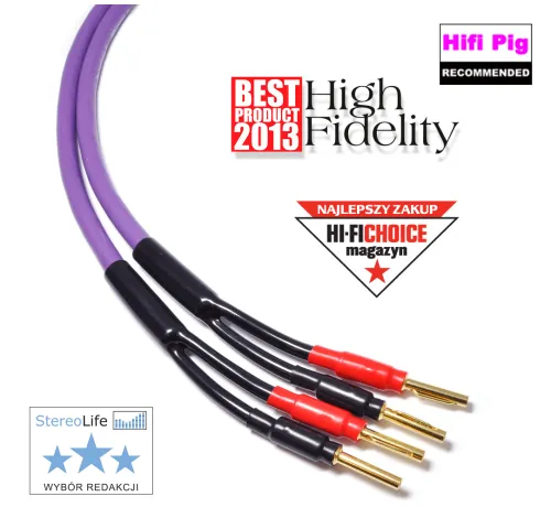 Melodika Purple Speaker cable 2x 2,5mm2, lenght 2m (MDSC2520)