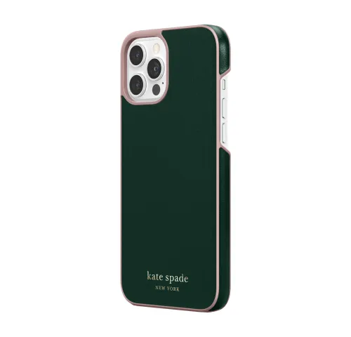 Kate Spade New York Wrap Case for iPhone 12 Pro Max (KSIPH-166-GRPNK)