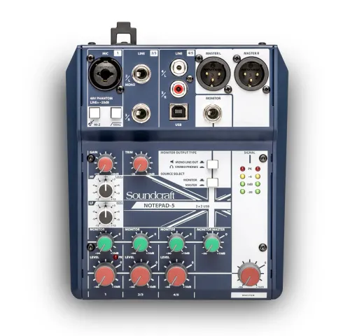 Soundcraft Notepad-5 (5085980EU)