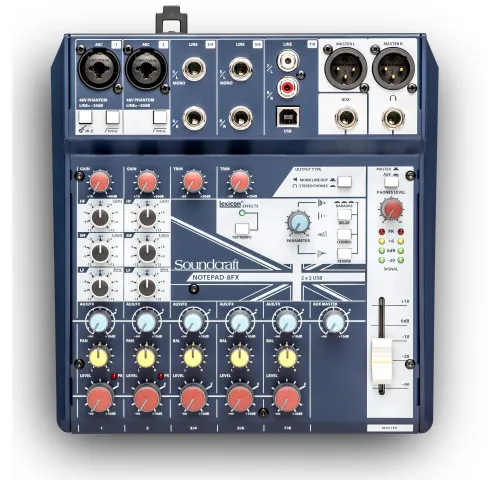 Soundcraft Notepad-8FX (5085984EU)