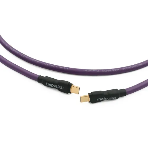 Melodika Purple MDUCC12 (Purple MDUCC12 USB 2.0 cable type C/C, 1,2m)