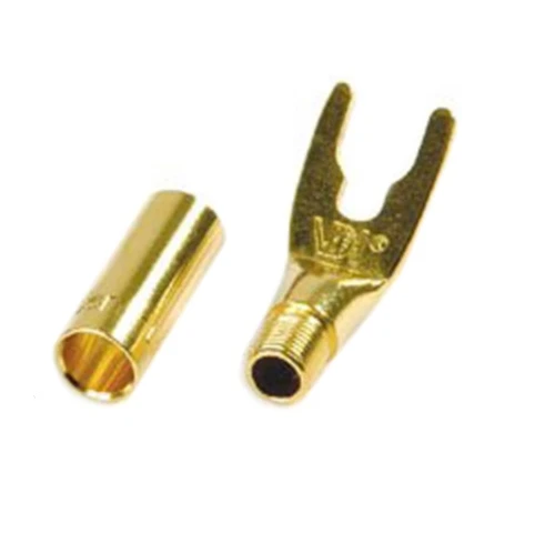 Van Den Hul VdH Gold plated Bus connector with Spade, 8 mm (Gold plated Bus connector with Spade, 8 mm)