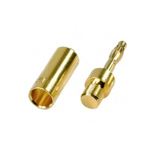 Van Den Hul Gold plated Bus connector with Banana, 10 mm