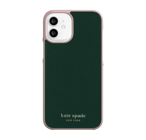Kate Spade New York Wrap Case for iPhone 12 mini (KSIPH-163-GRPNK)